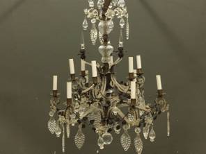 Early 20th C. French Chandelier 